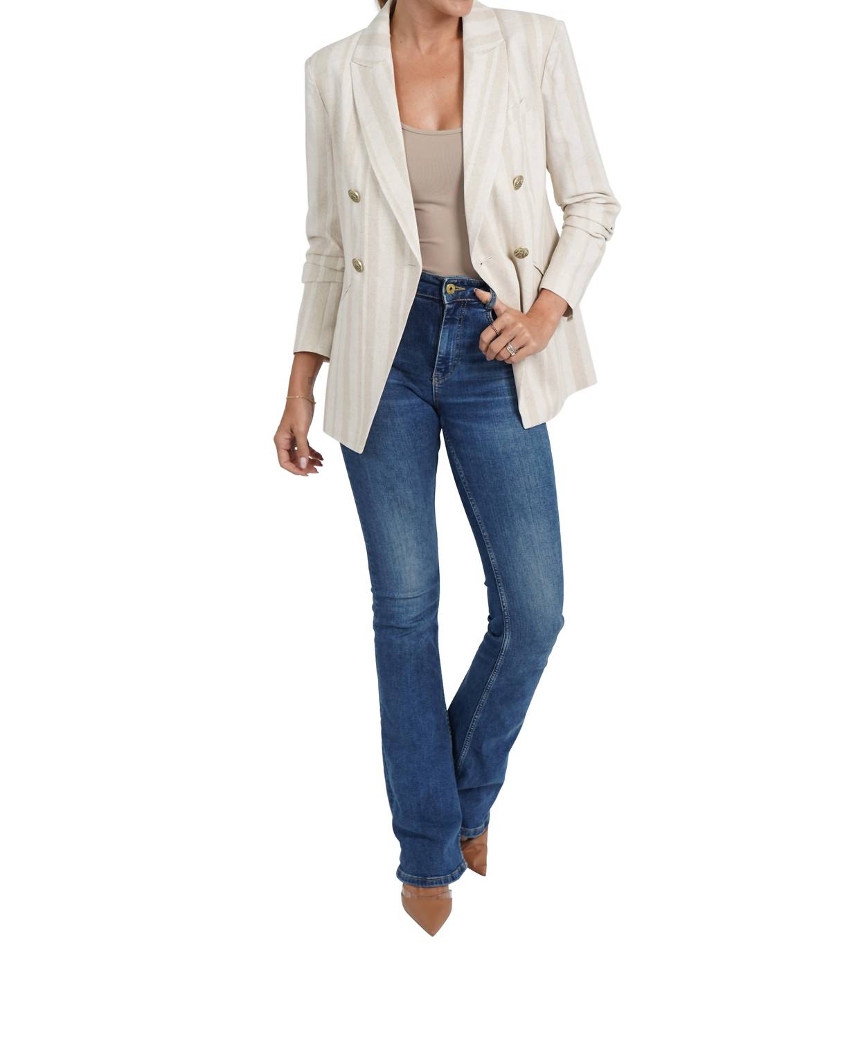 Love Token - Cheryl Linen Blazer