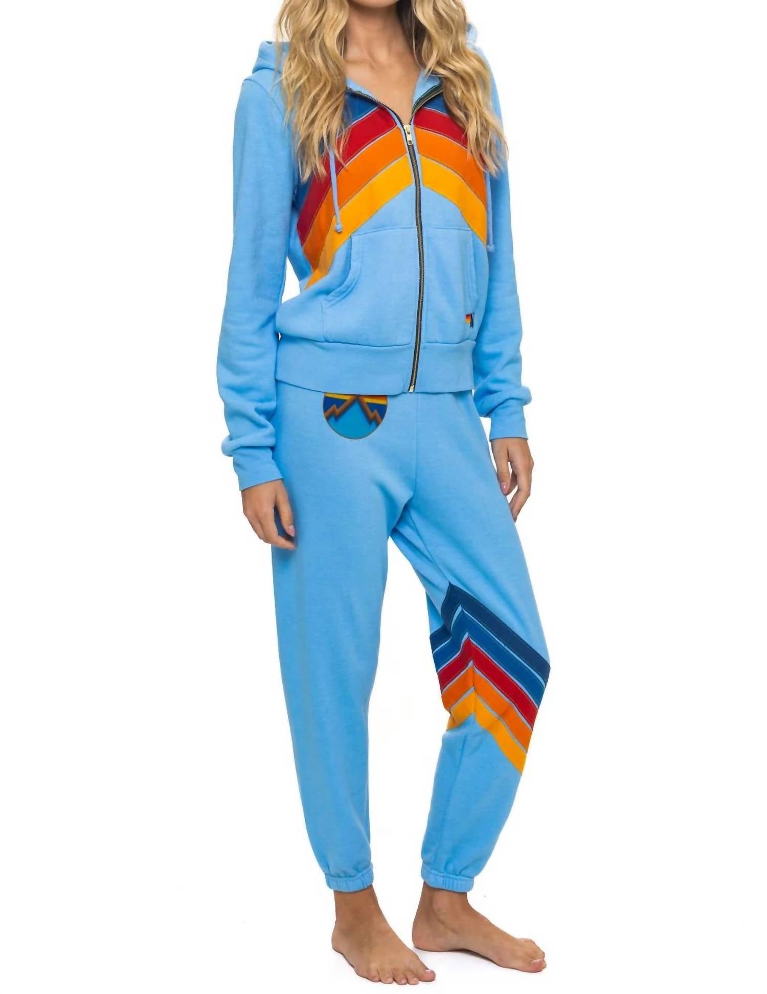 Aviator Nation - All Seasons Circle Chevron Sweatpants