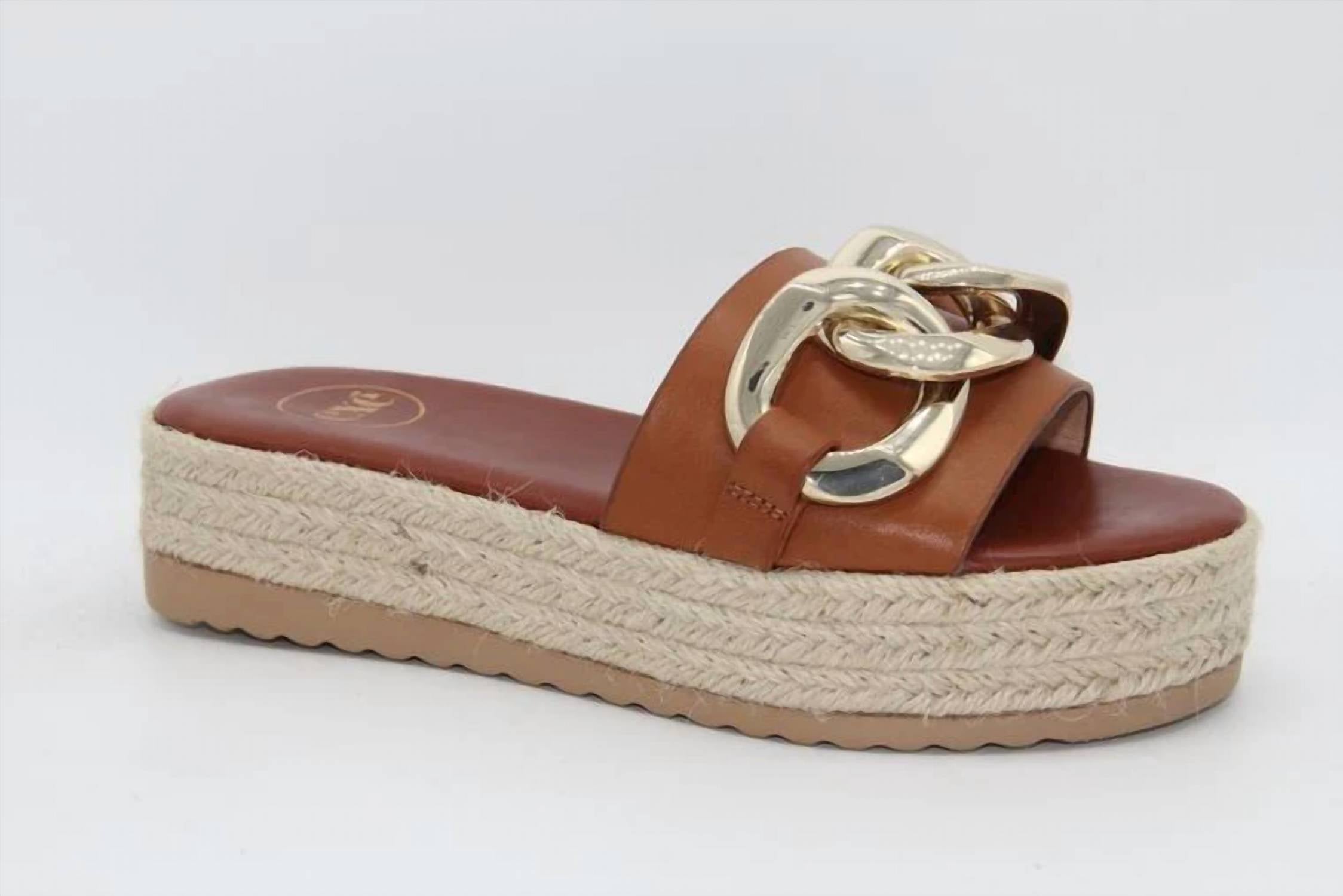 Exe - Women's Chain Wedge Sandal
