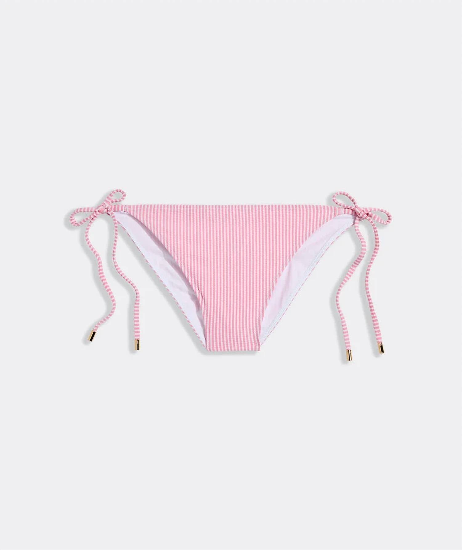 Vineyard Vines - Seagrove Seersucker String Bikini Bottoms