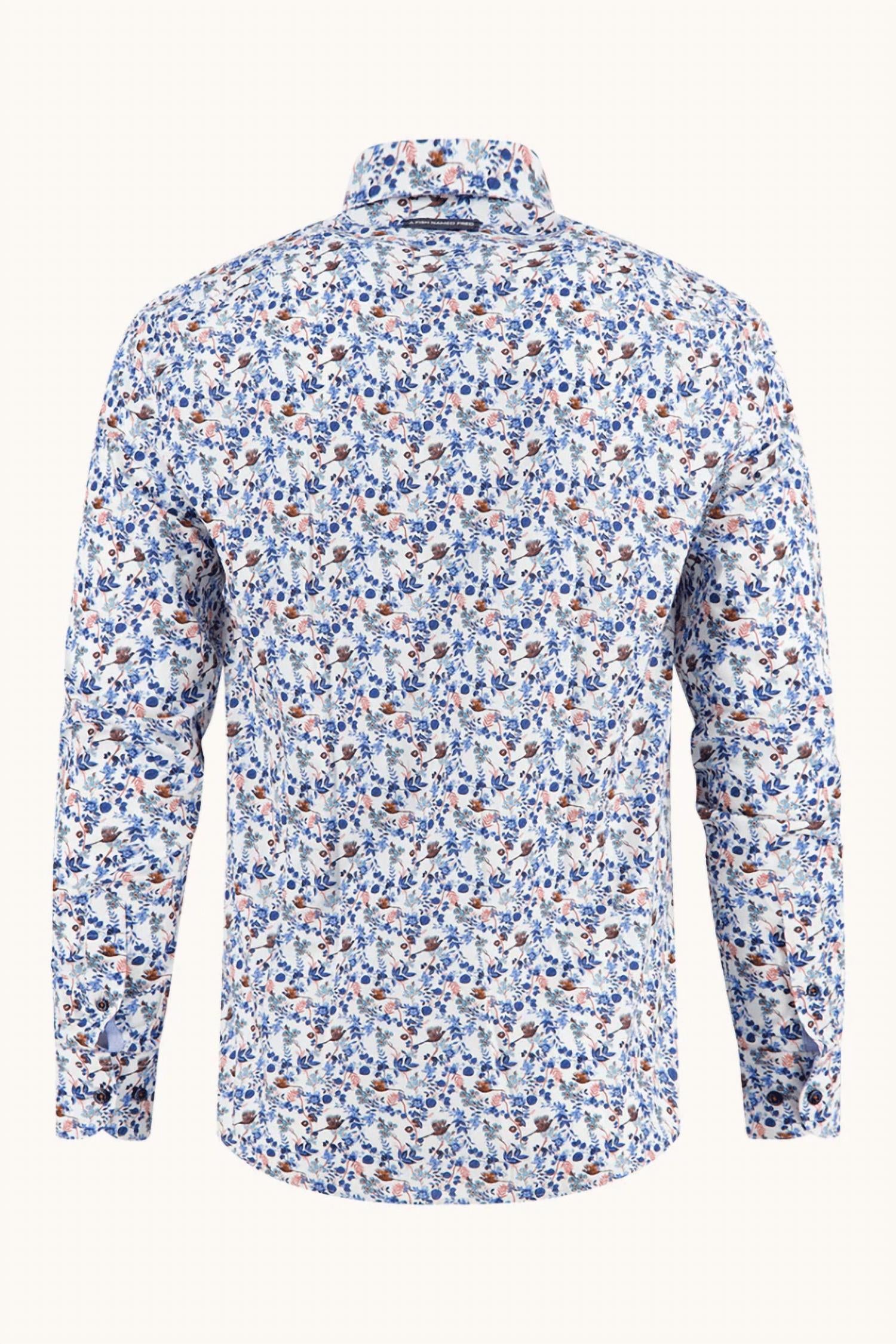 A Fish Named Fred - Men's Pheasant Long Sleeve Shirt
