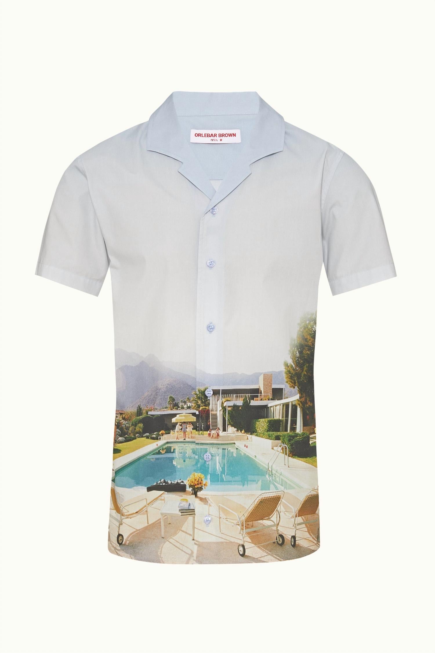Orlebar Brown - Hibbert Photographic Print Classic Shirt