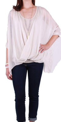 Gigi Moda - Atila Scoop Neck Blouse