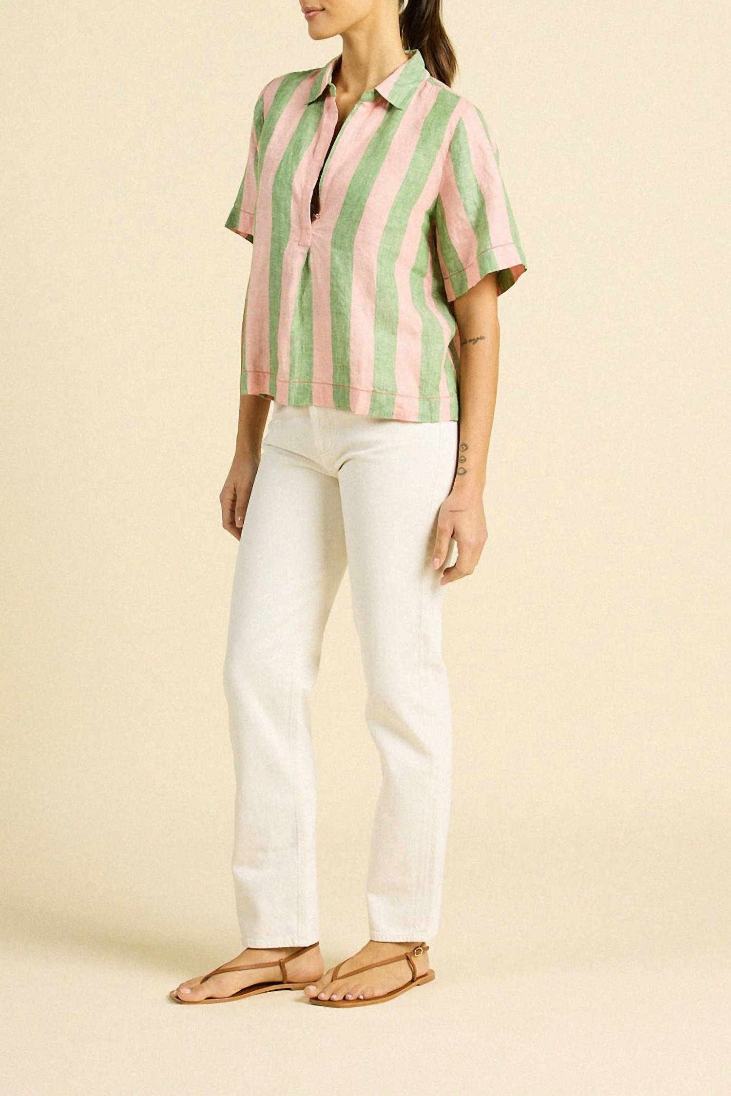 Trovata - Women's Cora Striped Shirt