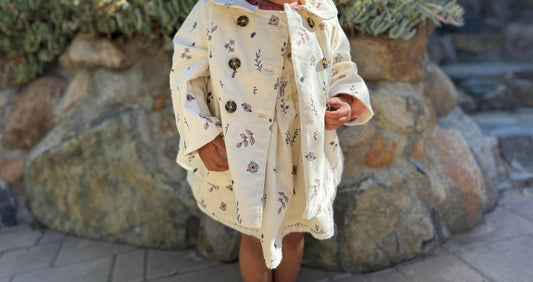 Ettie + H - Girl's Sharleen Double Breasted Jacket