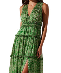 Astr - Edessa Tiered Ruffle Maxi Dress