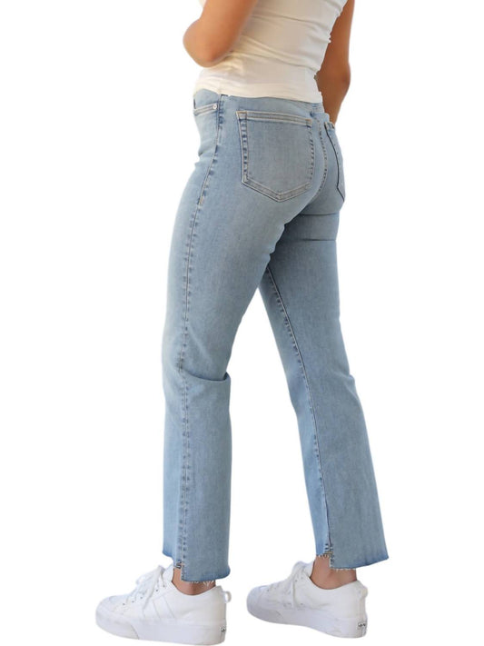 Frame - Le Crop Mini Boot Step Fray Jeans