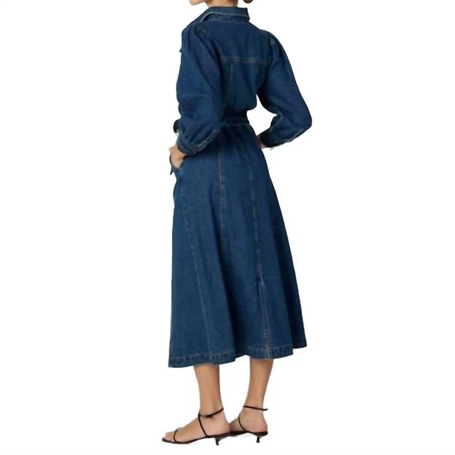 Cleobella - Naya Denim Midi Dress
