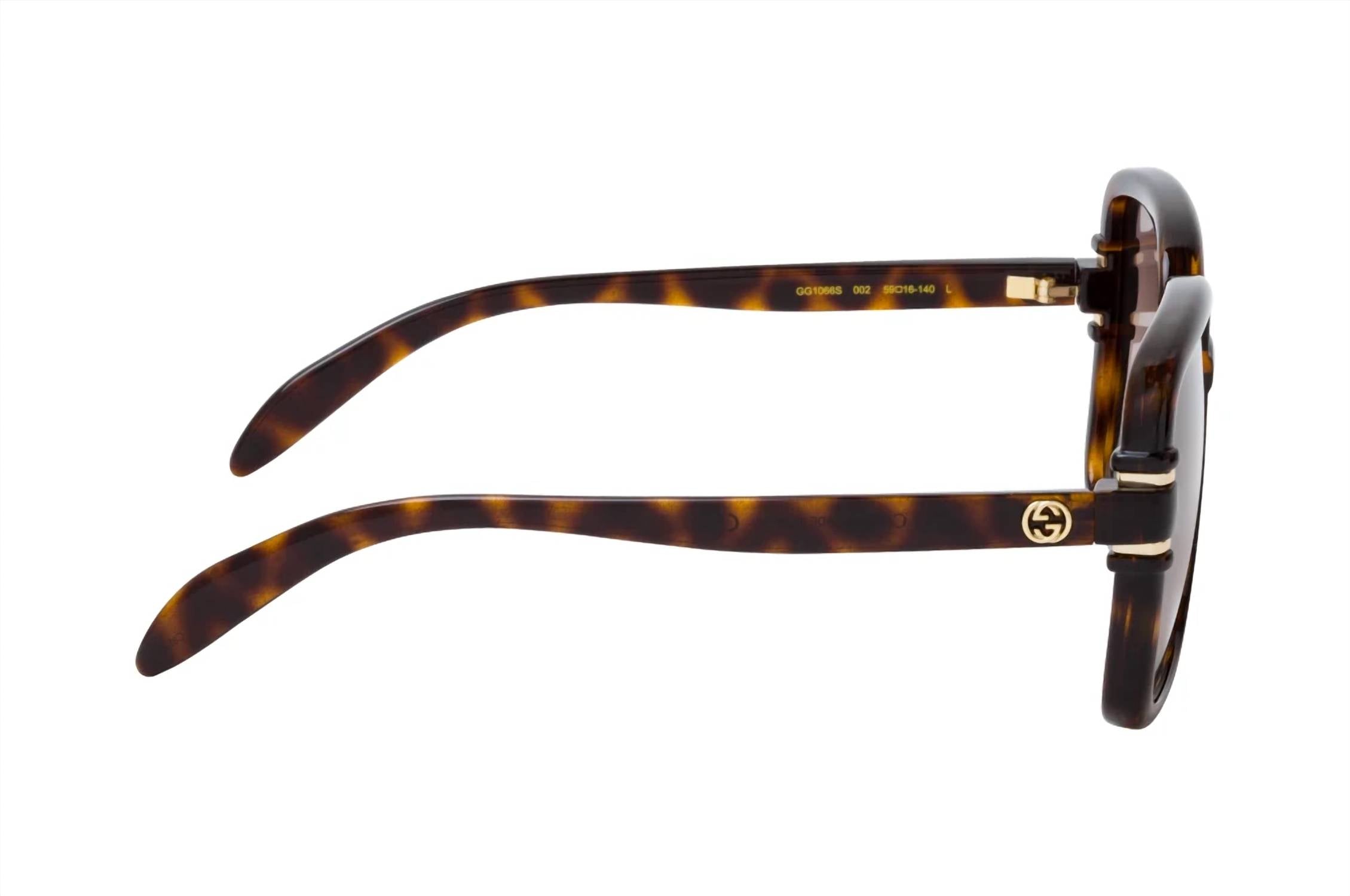 Gucci - Butterfly Non Polarized Sunglasses 1066s - 002