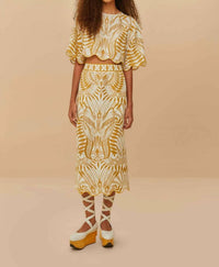 Farm Rio - Lace Nature Top