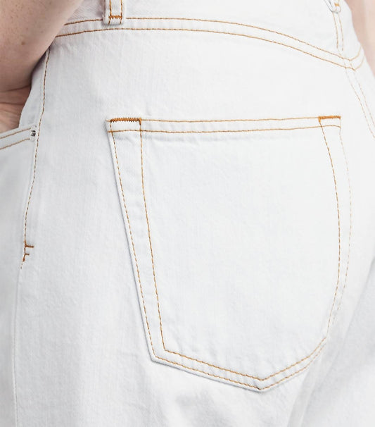 Frame - Women's Vertical Crop Straight-leg Jean