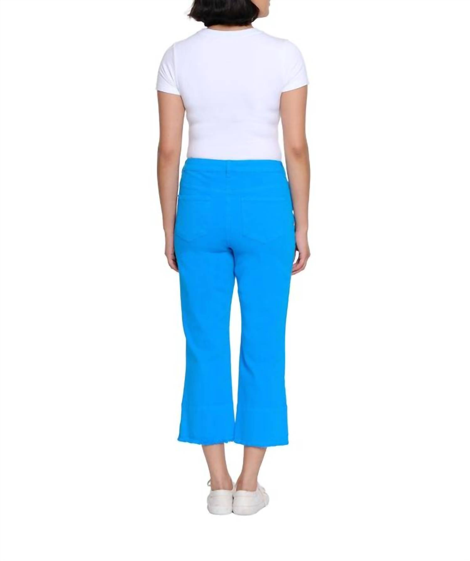 Slimsation By Multiples - Raw Hem Crop Pant