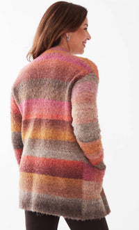 Fdj - Sheila Striped Space Dye Cardigan