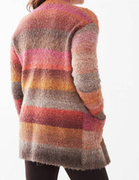 Fdj - Sheila Striped Space Dye Cardigan