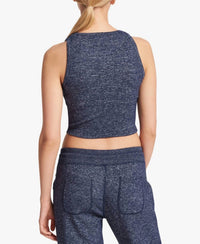 Dkny - Sport Cropped Melange Tank Top