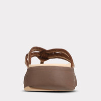 Mykos Women's Nami Thong Sandal in chocolate - women's sandal - view 5