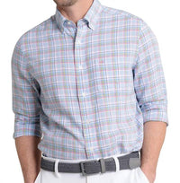 Southern Tide - Emerald Shores Plaid Headland Long Sleeve Sport Shirt