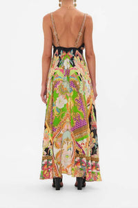 Camilla - Plunge Neck Maxi Dress