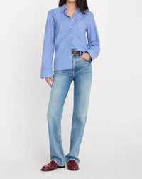 GOOD AMERICAN Good True Straight Jeans in indigo1214 - women's jeans
