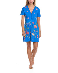 Johnny Was - Maureen Button Neck Knit Dress
