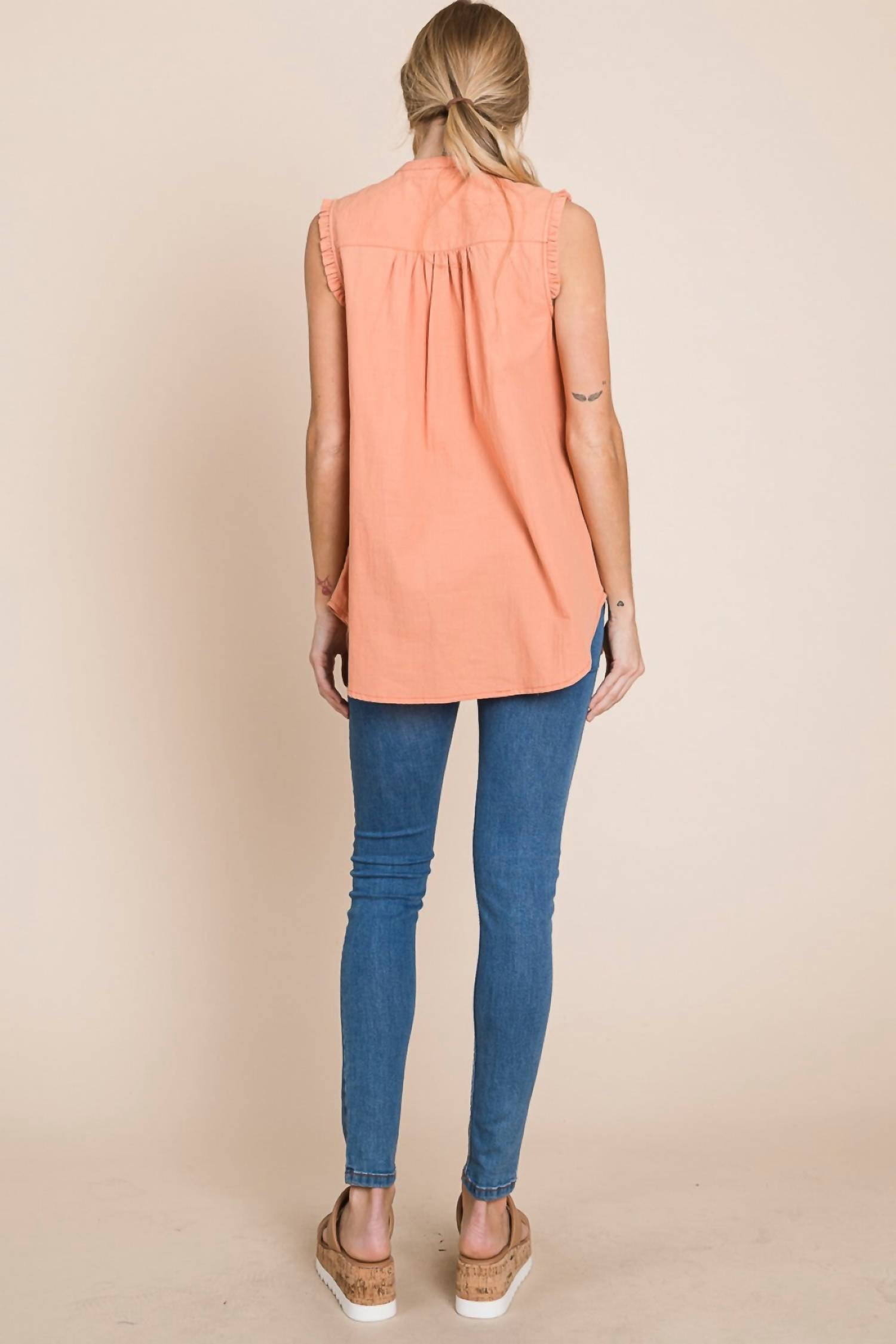 Heyson - Coming To You Button Down Blouse