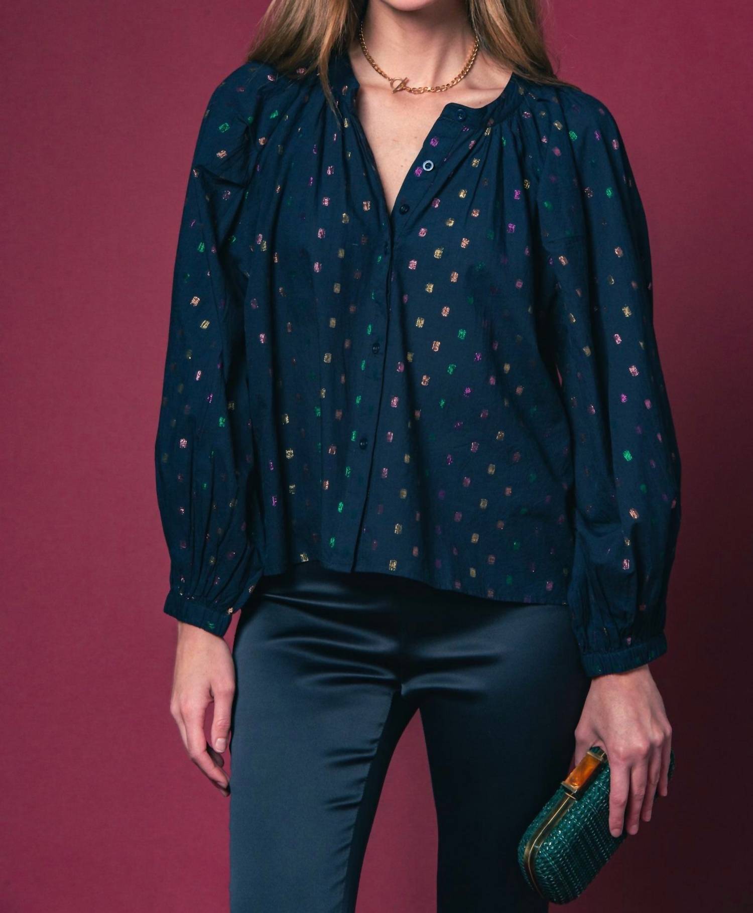 The Shirt - Lurex Minka Shirt