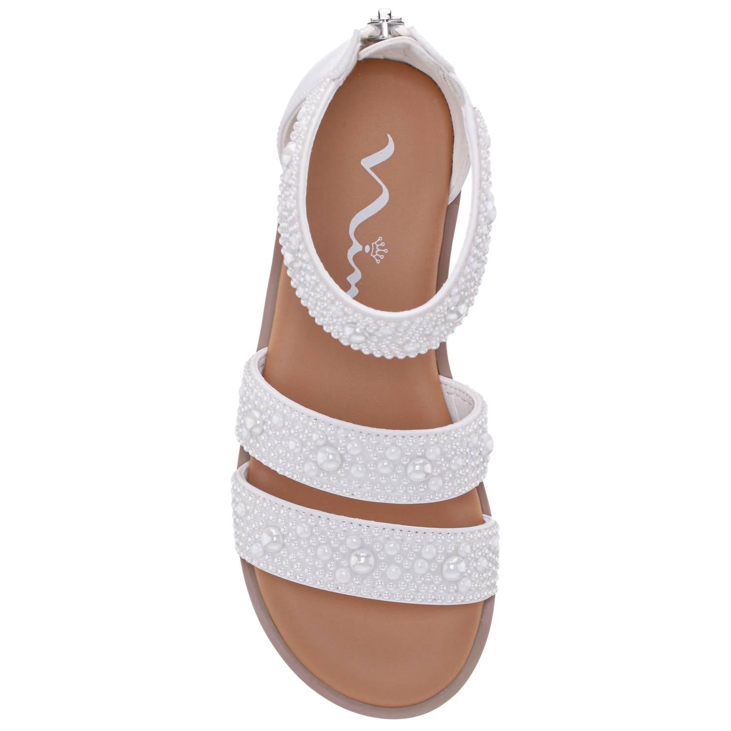 Nina Women's Analeigh Sandal in white - women's sandal - alternate view