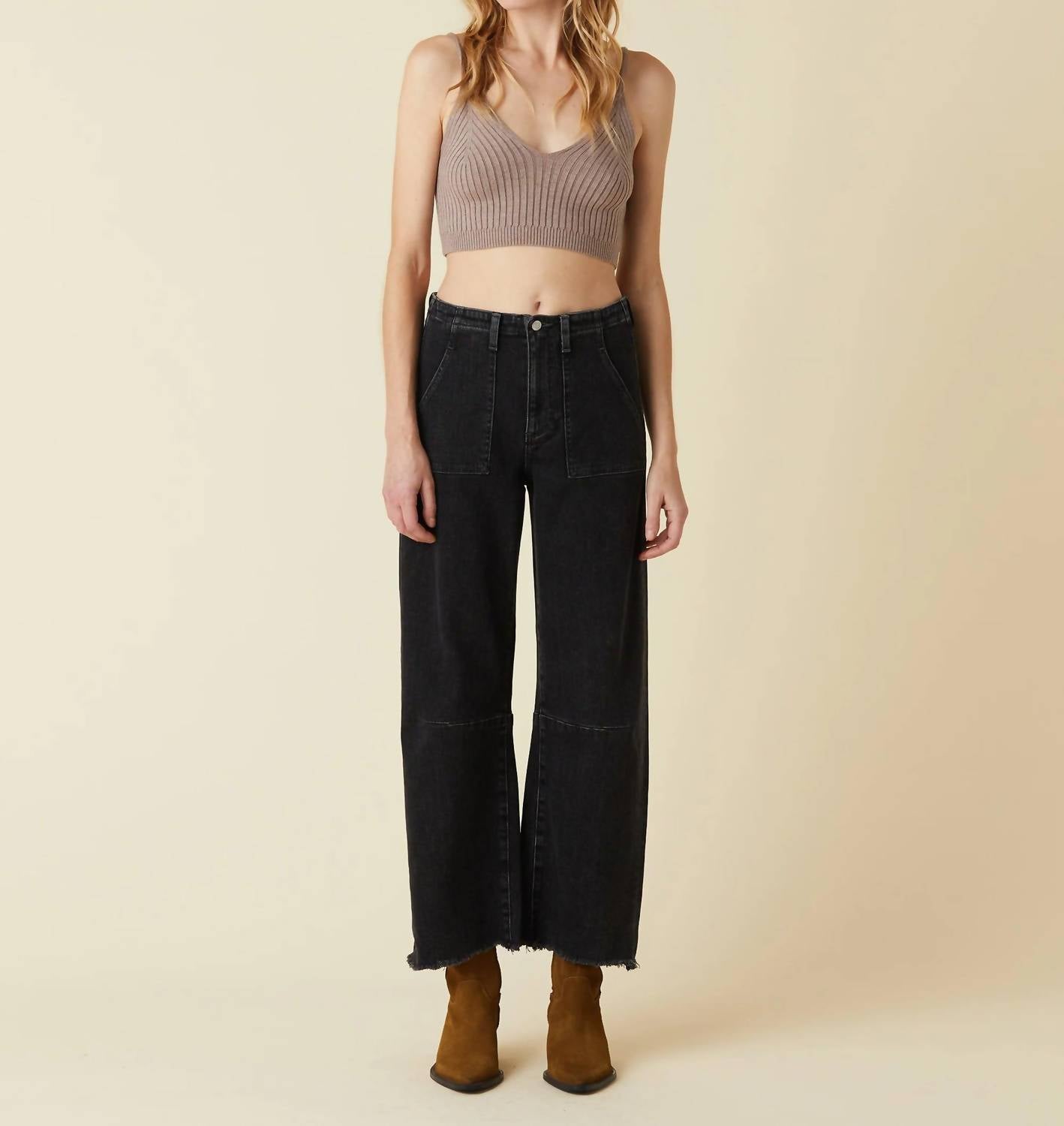 Le Jean - Utility Soft Barrel Pants