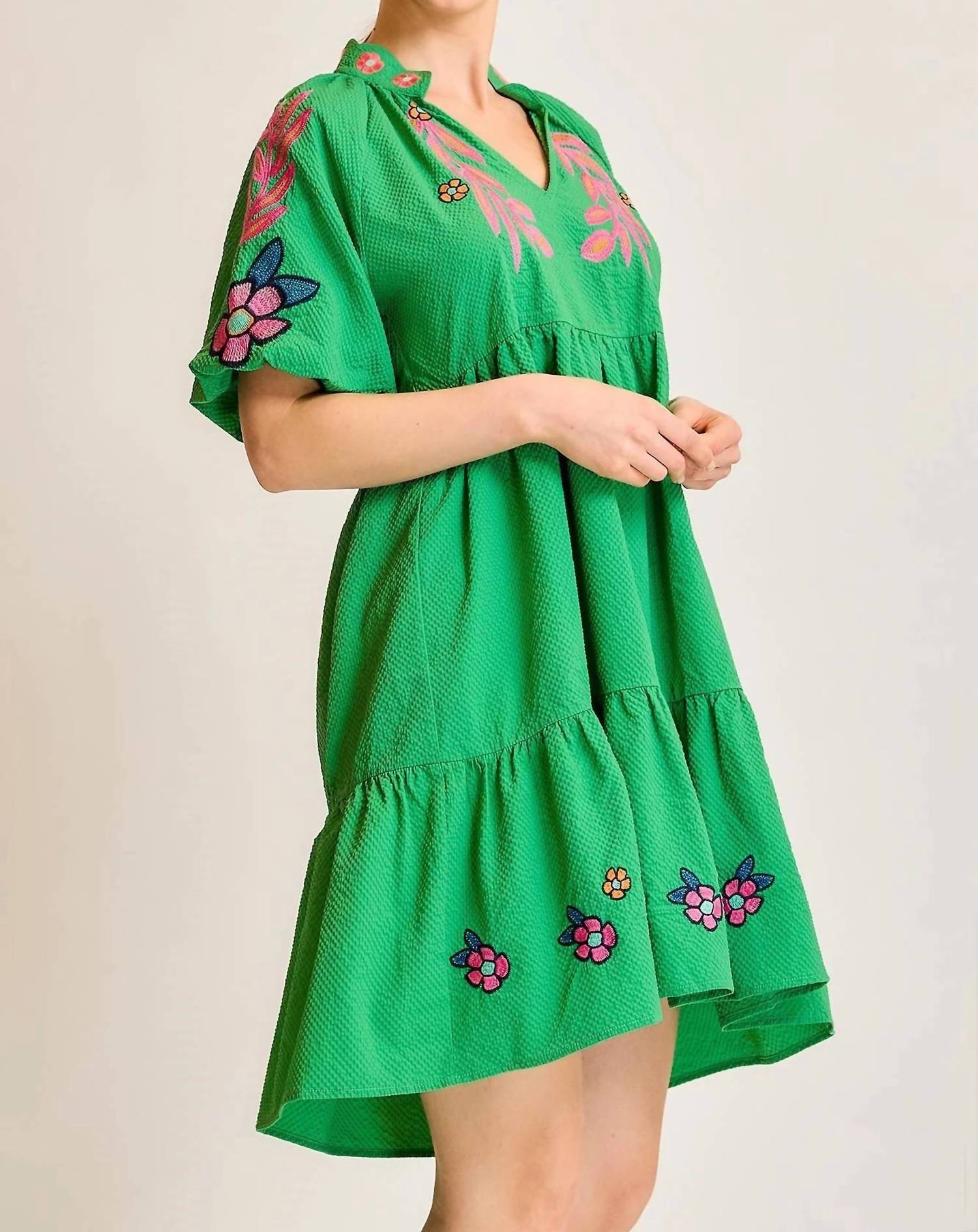 Umgee - Boho Babydoll Dress