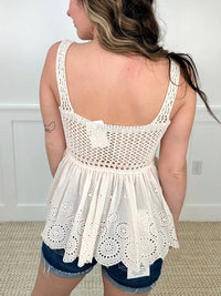 Blue Blush - The Perfect Getaway Knit Tank Top