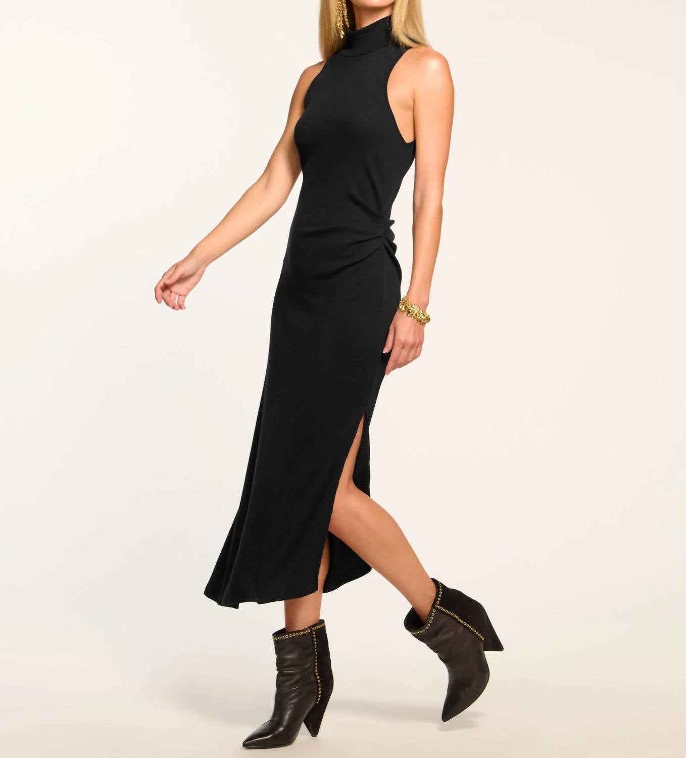 Ramy Brook - Ximena Rib Knit Midi Dress