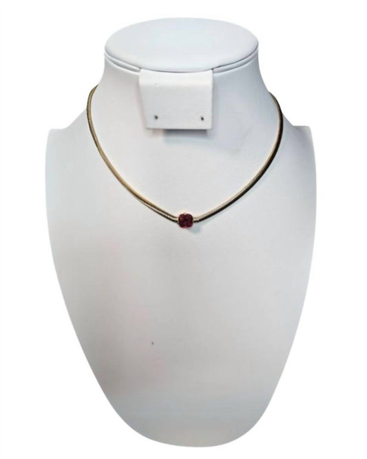 Cristina Sabatini - Round Gem Necklace