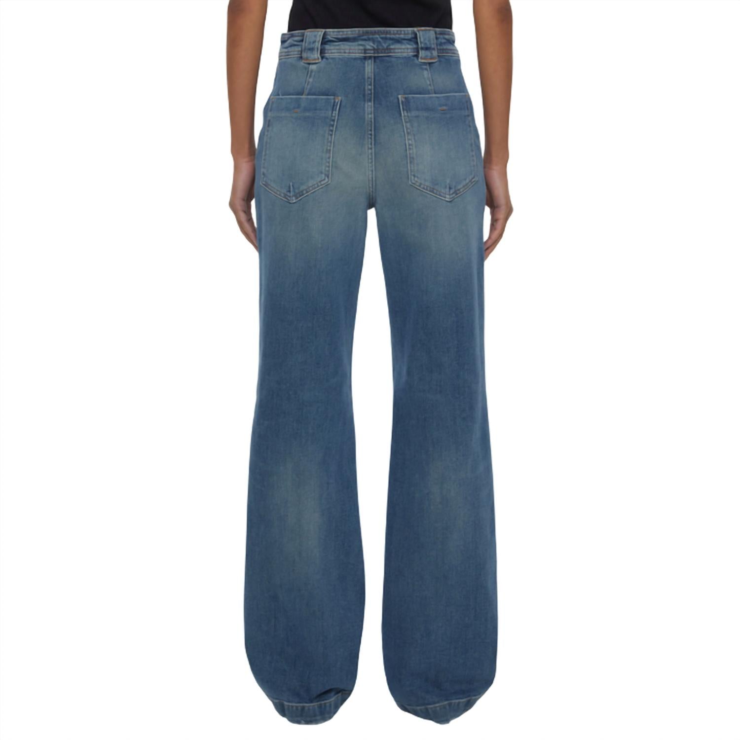 CLOSED Women's Aria Denim Jean in dark blue - women's jeans - detail view