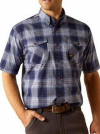 Ariat - Men's Made Tough Durastretch Short Sleeve Work Shirt