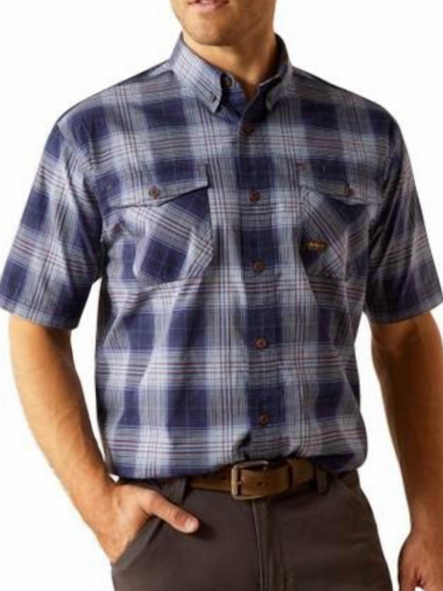 Ariat - Men's Made Tough Durastretch Short Sleeve Work Shirt