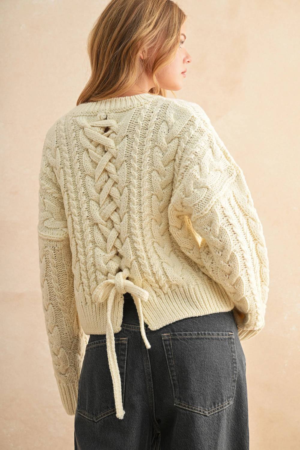 Miou Muse - Braid For This Cable Knit Sweater