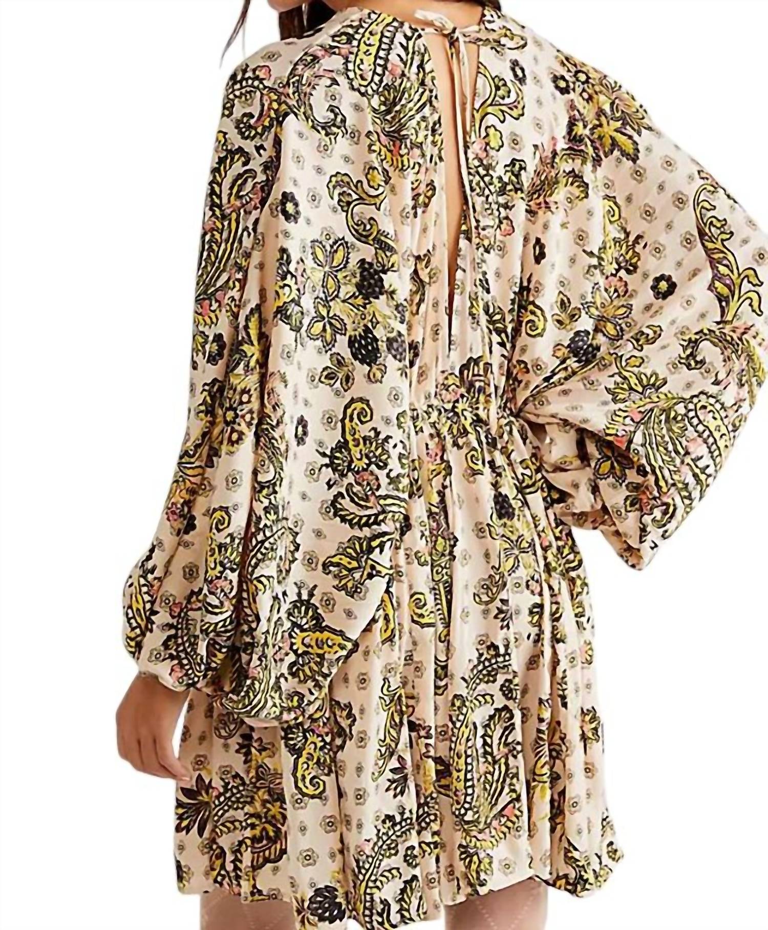Free People - Printed Arzel Mini Dress