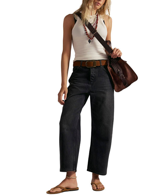 Free People - Deep Trance Dropped Boyfriend Jeans