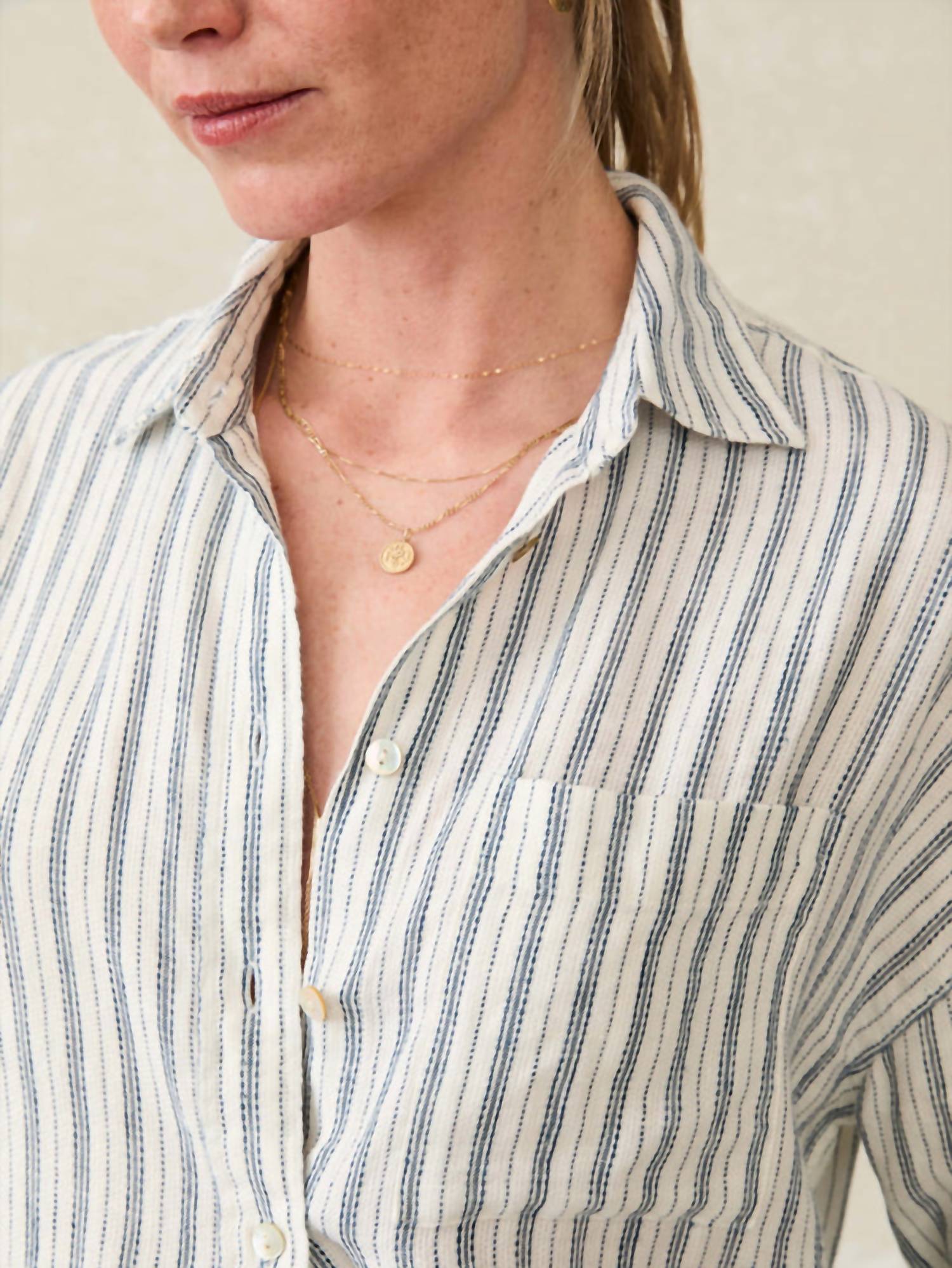 Faherty - Santa Cruz Linen Relaxed Shirt