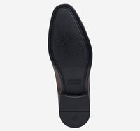 JOHNSTON & MURPHY Men's Gibbons Run-off Slip-on Shoes in brown full grain - men's loafer - view 4