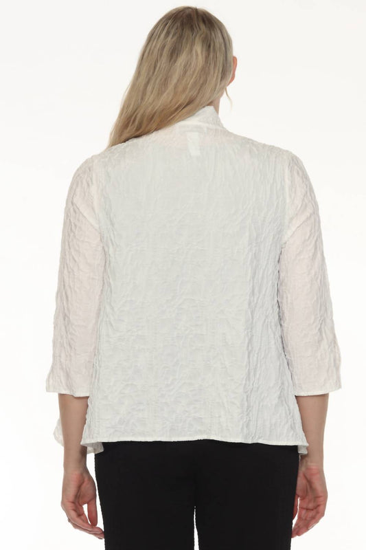 Joseph Ribkoff - Textured Open Front Cover Up