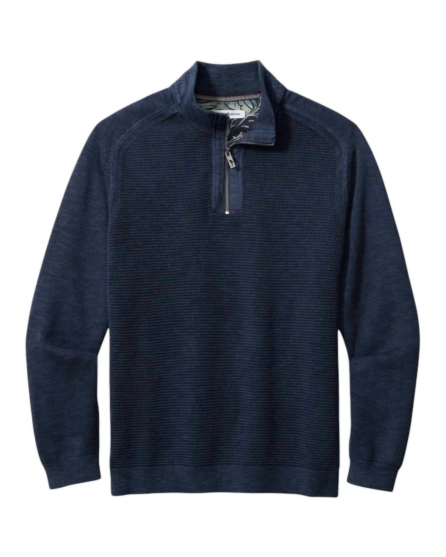 Tommy Bahama - Men's Tidemark Half Zip Sweater