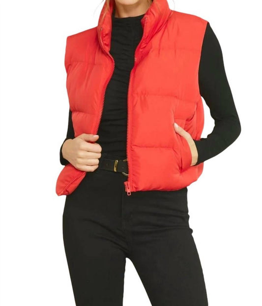 Entro - Layered Up Puffer Vest