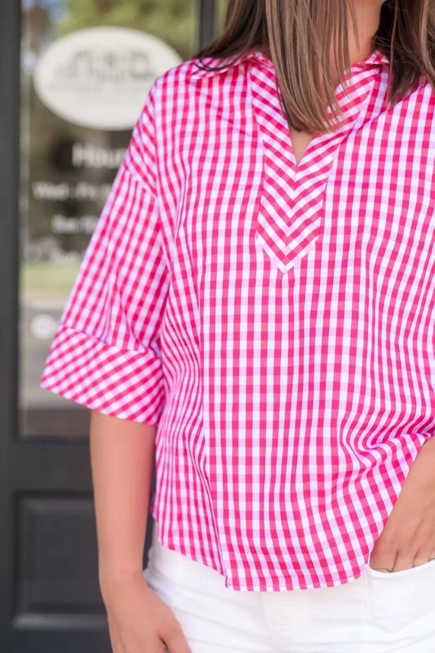 Entro - Glam Popover Blouse