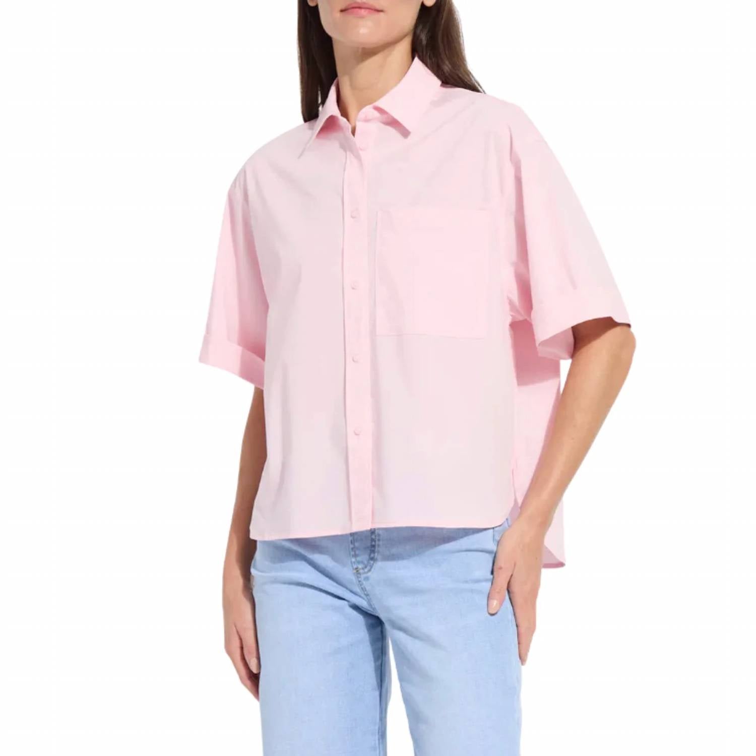 Lysse - Corinna Oversized Crop Shirt
