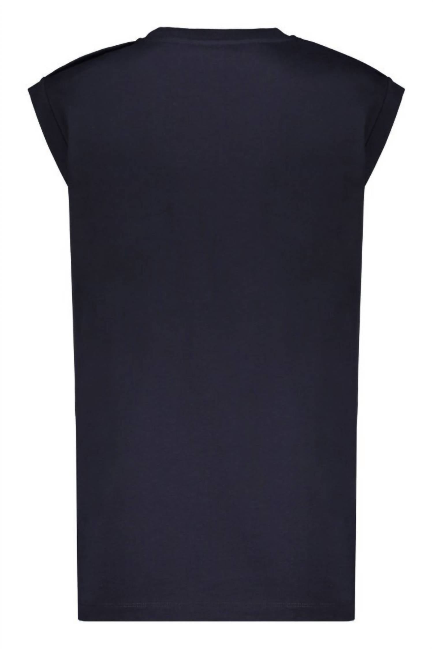 Balmain - Women's Cotton Sleeveless Logo Tank Shirt