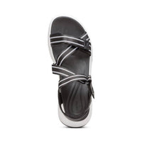 Aetrex Women's Marz Sandal in black - women's sandal - alternate view