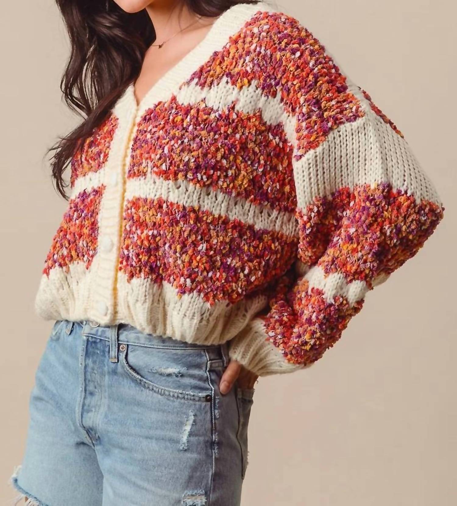 So Me - Gracie Button Down Cardigan