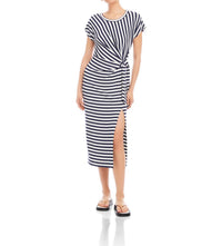 Fifteen Twenty - Marissa Side-Knot Midi Dress