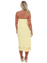 Le Lis - In the Sun Eyelet Tube Sweater Dress